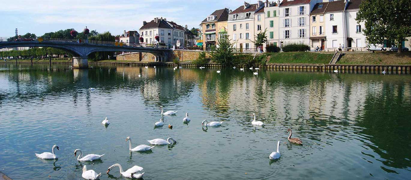 The main cities <br>of the Val de Marne