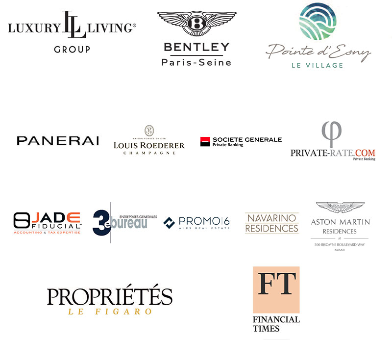 Barnes Luxury Property Show - Nos partenaires